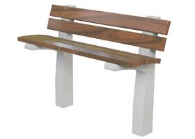 Městský mobiliář: Betonová lavička B