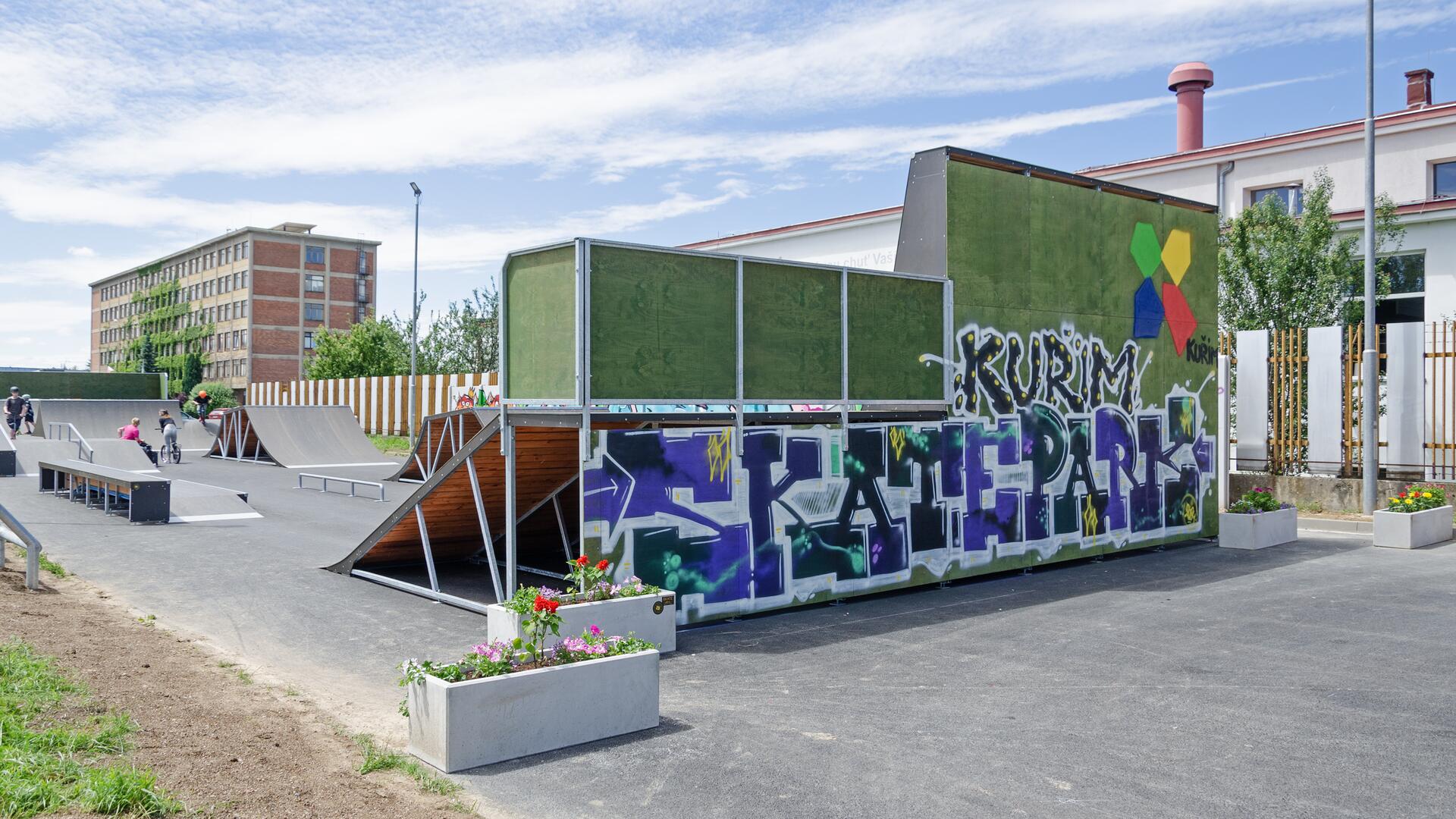 Skatepark Kuřim - nové sportoviště pro mládež