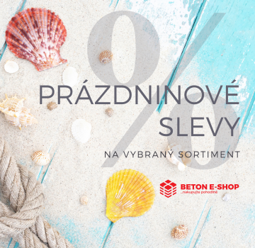 Nakupte si betonové výrobky s LETNÍMI SLEVAMI