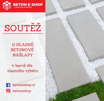 Soutěž o hladké betonové nášlapy