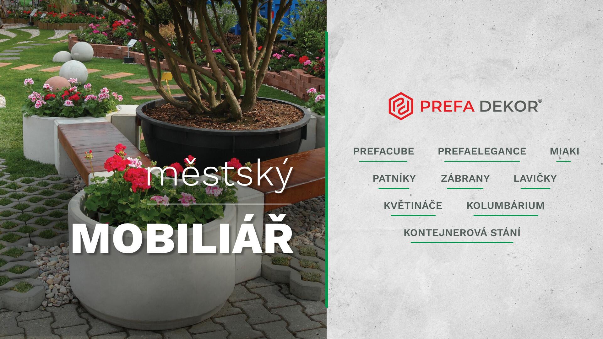 Brožura městský mobiliář