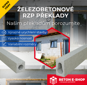 Akční ceny výrobků pro hrubou stavbu!