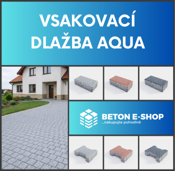 NOVINKA: Vsakovací dlažby GRANIT AQUA a RYOLIT AQUA