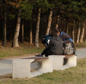 Betonové prvky oživily park Rokle v Brně-Líšni