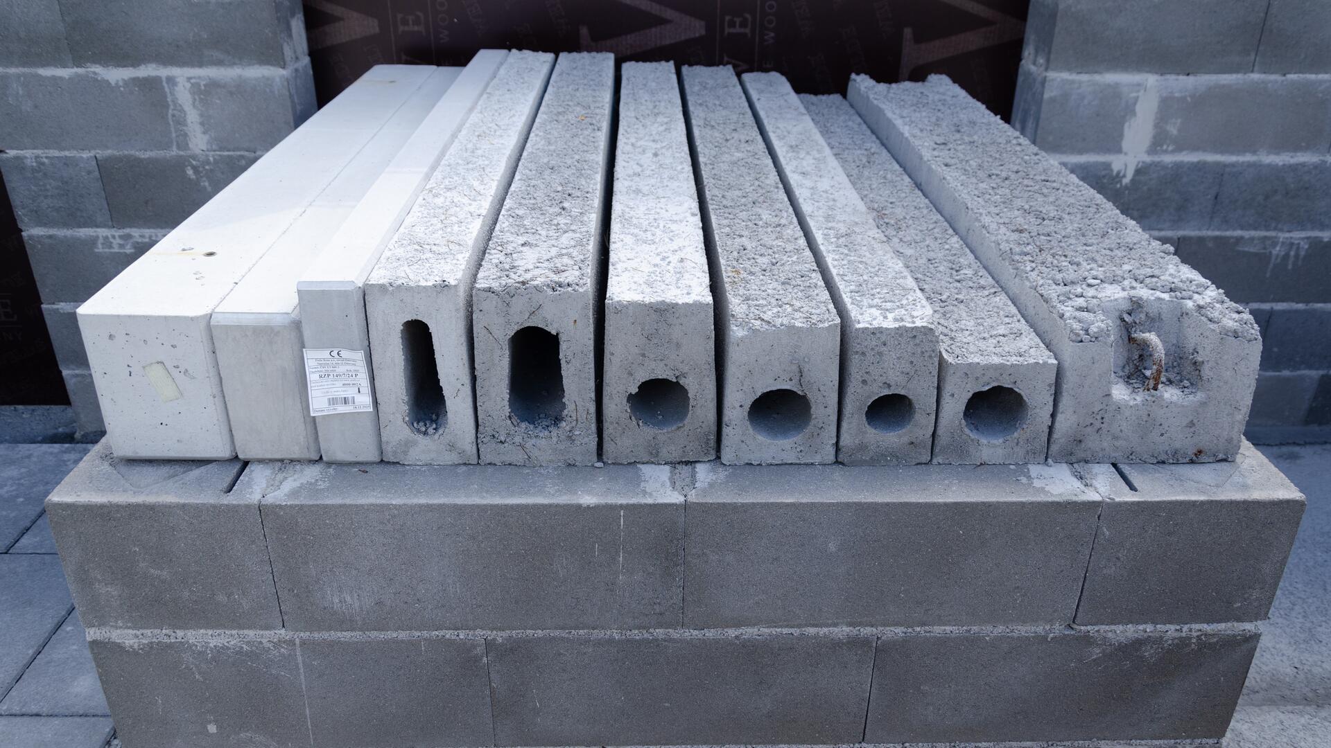Betonové prefabrikáty pro hrubou stavbu můžete nyní vidět na vzorkovně v Oslavanech