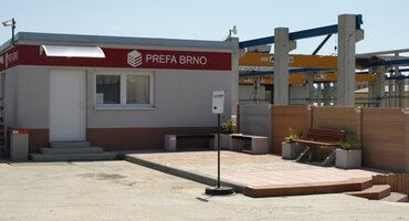 Firemní prodejna Prefa Brno, Hodonín, Na Výhoně 3527, 695 04