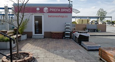 Firemní prodejna Prefa Brno, Hodonín, Na Výhoně 3527, 695 04