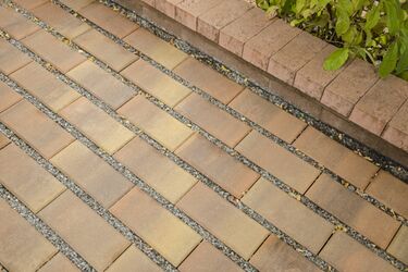 Vsakovací dlažba DRENA®, melír Santorini