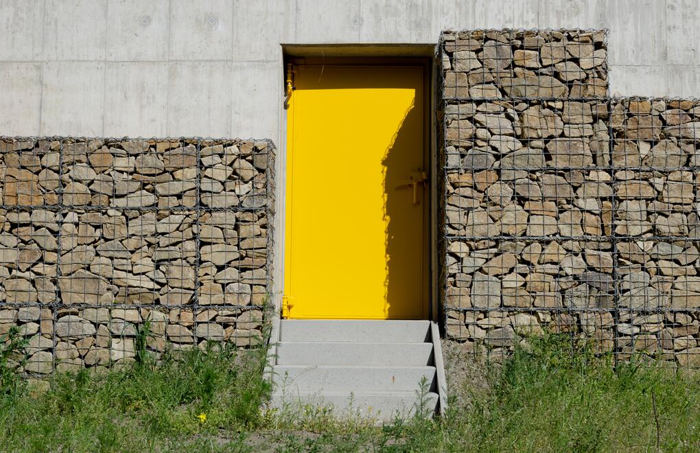 Tryskané betonové schody