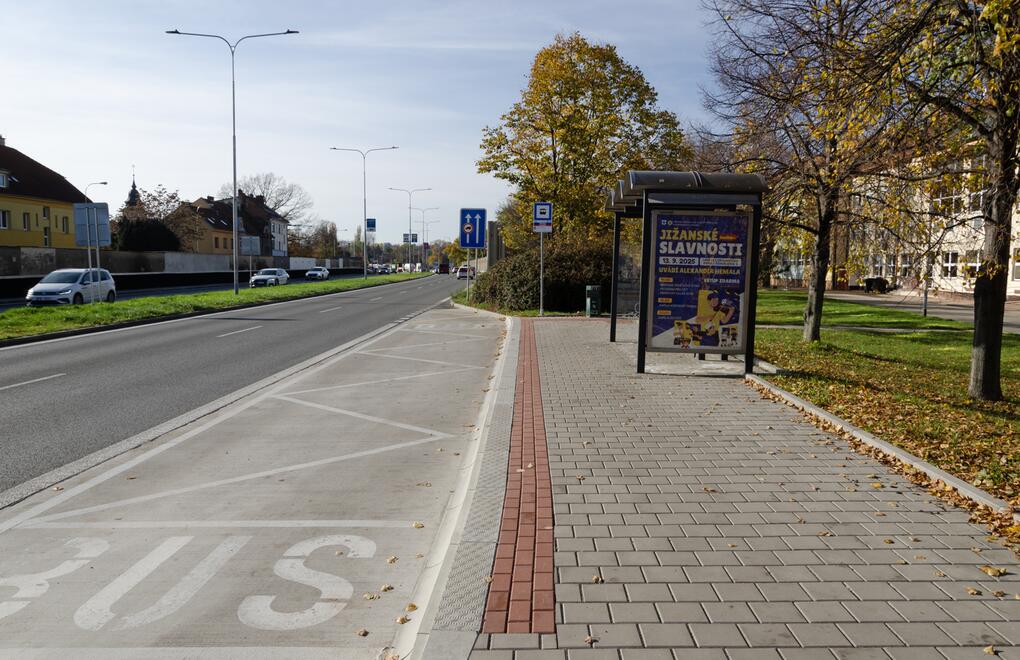 Autobusová zastávka MHD