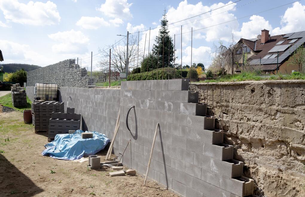 Zeď ze ztraceného bednění