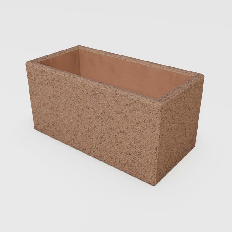 Betonový květináč Laura - BDA 80/40/40 Laura cer tryskaný