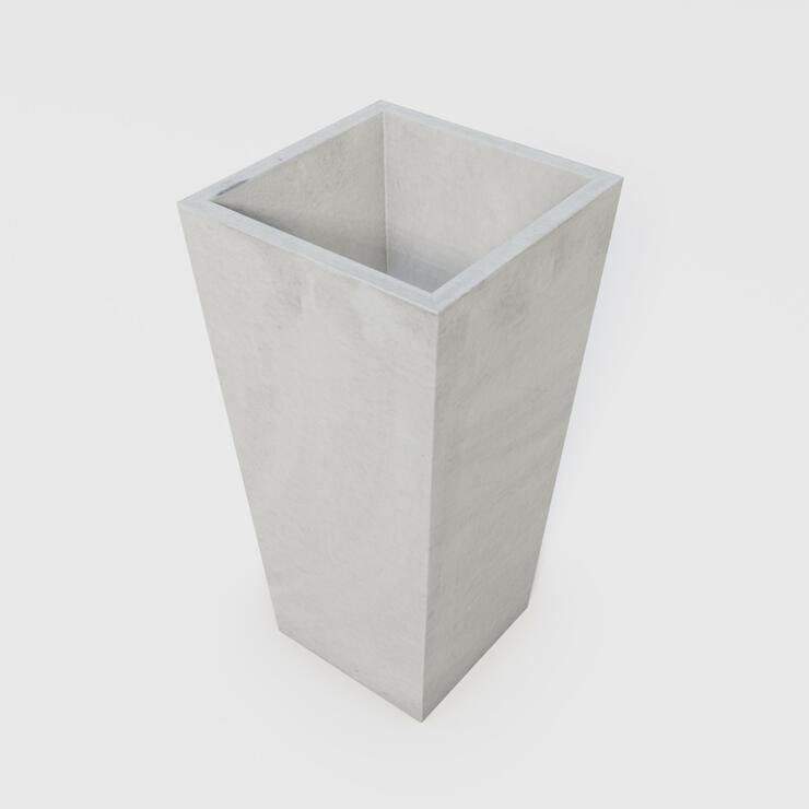 Betonový květináč Sára II - BDA 40/40/80 Sára II nat