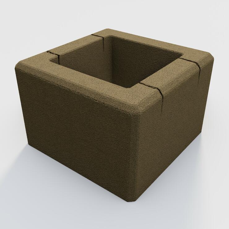 Betonová plotová tvárnice GARDELOT® sloupová 30x30 - GRL 30/30/20 jemný povrch pis