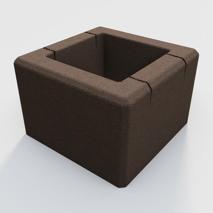 Betonová plotová tvárnice GARDELOT® sloupová 30x30 - GRL 30/30/20 jemný povrch kar