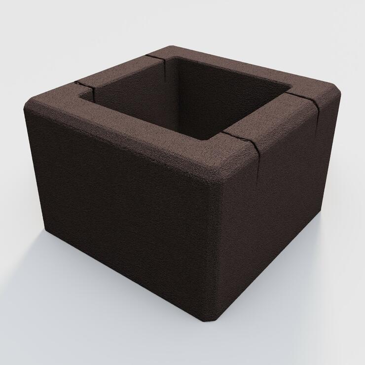 Betonová plotová tvárnice GARDELOT® sloupová 30x30 - GRL 30/30/20 jemný povrch tmh