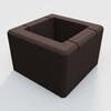 Betonová plotová tvárnice GARDELOT® sloupová 30x30 - GRL 30/30/20 jemný povrch tmh