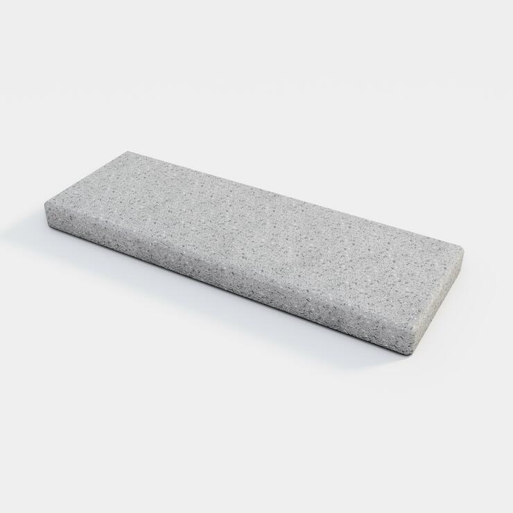 Betonová schodišťová deska (schod) 100x35x8 - SDB 100/35/8 nat tryskaný