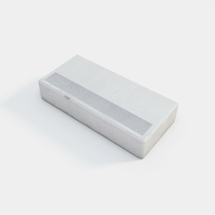 Betonový schodišťový blok / schod 75x35x15 - SBB 75/35/15 nat protiskluzový pásek