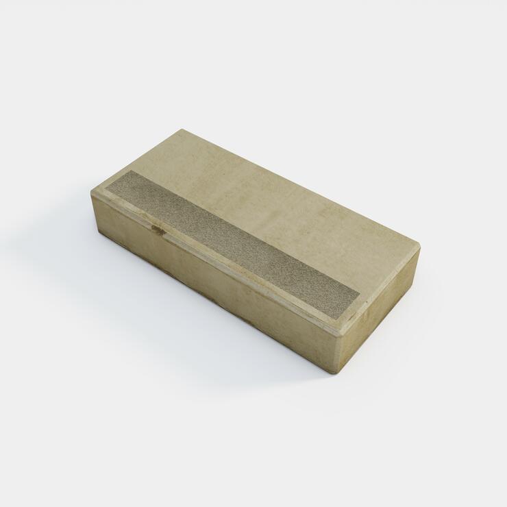 Betonový schodišťový blok / schod 75x35x15 - SBB 75/35/15 pis protiskluzový pásek