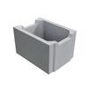 Ztracené bednění: Betonové bednicí tvarovky - délka 40 cm - BTB 40/30/25 - pero - drážka
