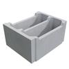 Ztracené bednění: Betonové bednicí tvarovky - délka 40 cm - BTB 40/50/25 - pero - drážka