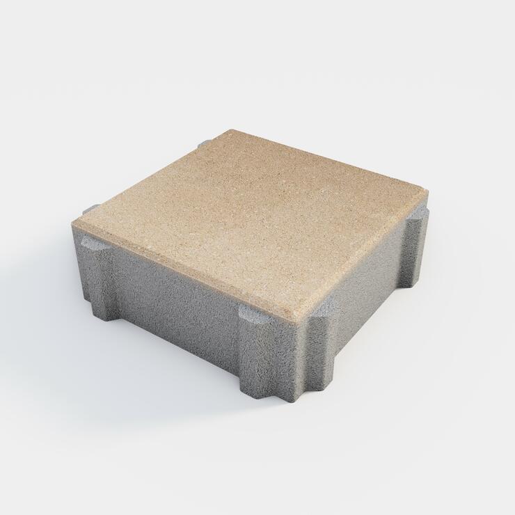 Betonová vsakovací dlažba LORA® - LORA 24/24/8 II mel KRETA