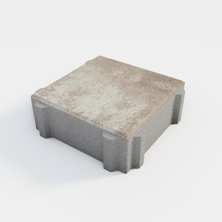 Betonová vsakovací dlažba LORA® - LORA 24/24/8 II mel MADEIRA