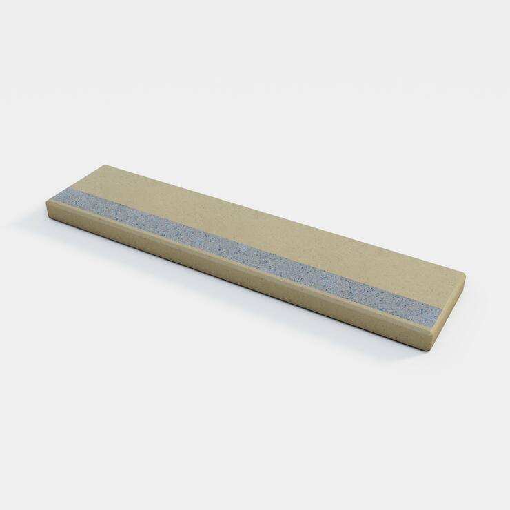 Betonová schodišťová deska / schod 150x35x8 - SDB 150/35/8 pis tryskaný pásek