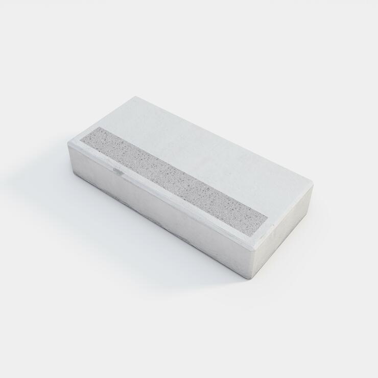 Betonový schodišťový blok / schod 75x35x15 - SBB 75/35/15 nat tryskaný pásek