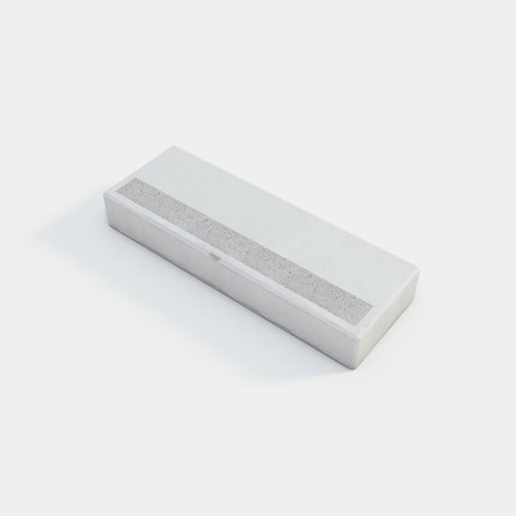 Betonový schodišťový blok / schod 100x35x15 - SBB 100/35/15 nat tryskaný pásek