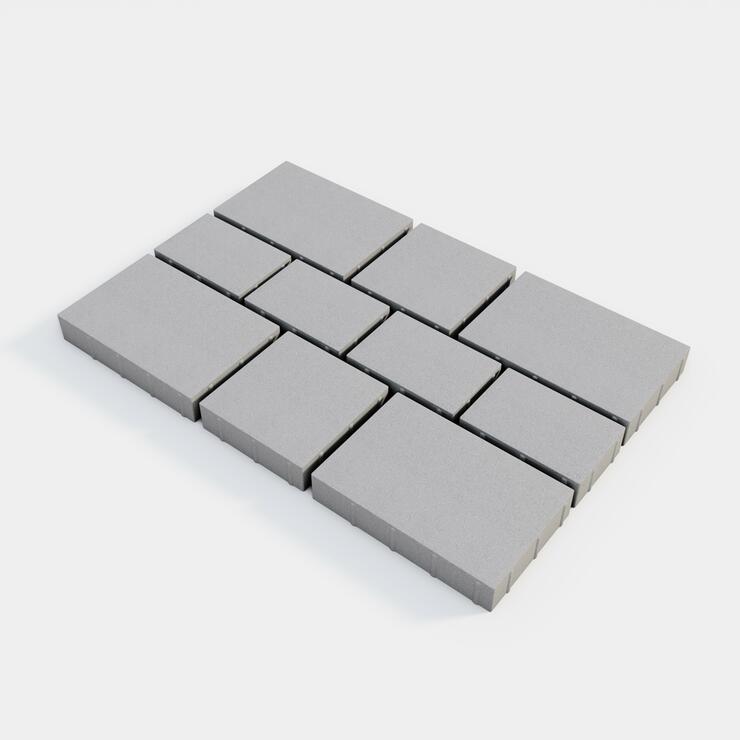 Betonová dlažba MORAVSKÝ GRANIT - MORAVSKÝ GRANIT 8 II nat