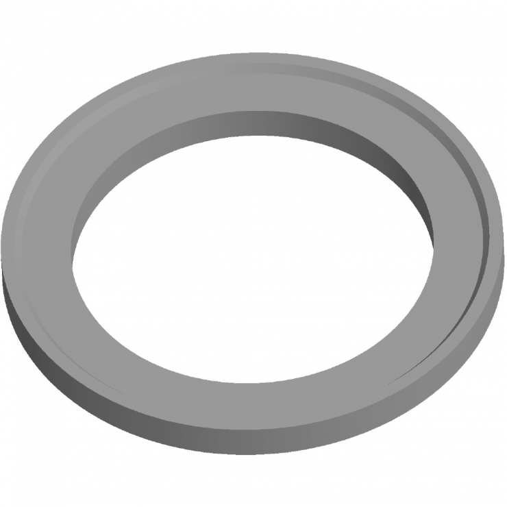 Betonový šachtový vyrovnávací prstenec se zámkem BAR-V12 - TBW-Q.1 63/12