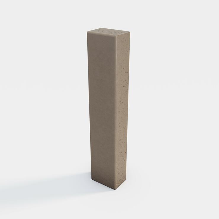 Betonová palisáda obdélníková HLADKÁ - PAL 12/8/60 H kar