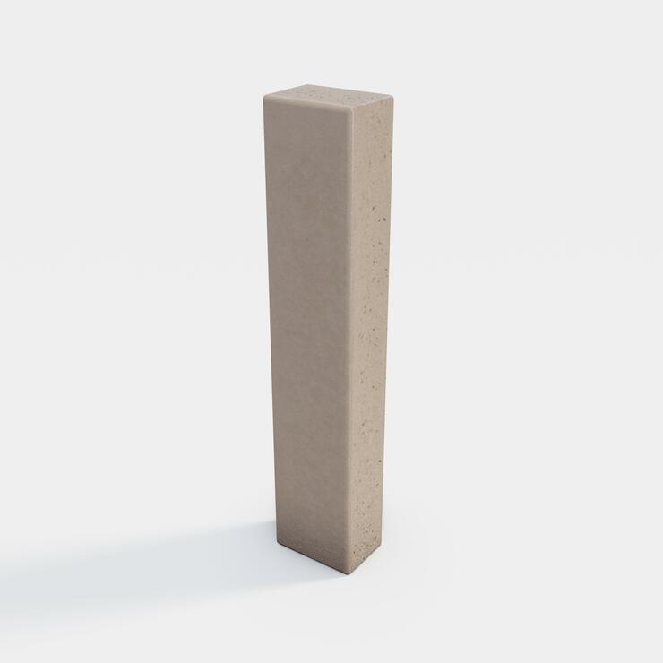 Betonová palisáda obdélníková HLADKÁ - PAL 12/8/60 H bez