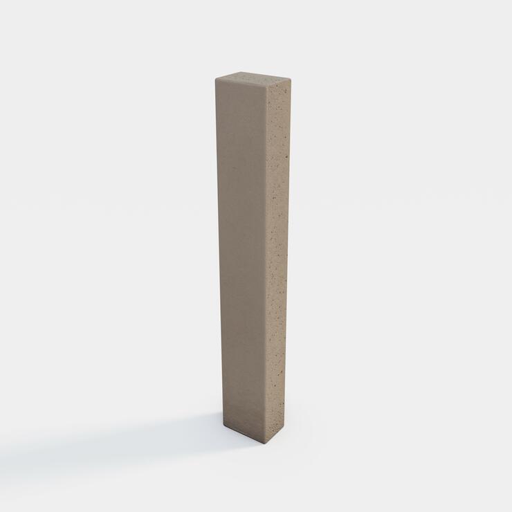 Betonová palisáda obdélníková HLADKÁ - PAL 12/8/80 H kar