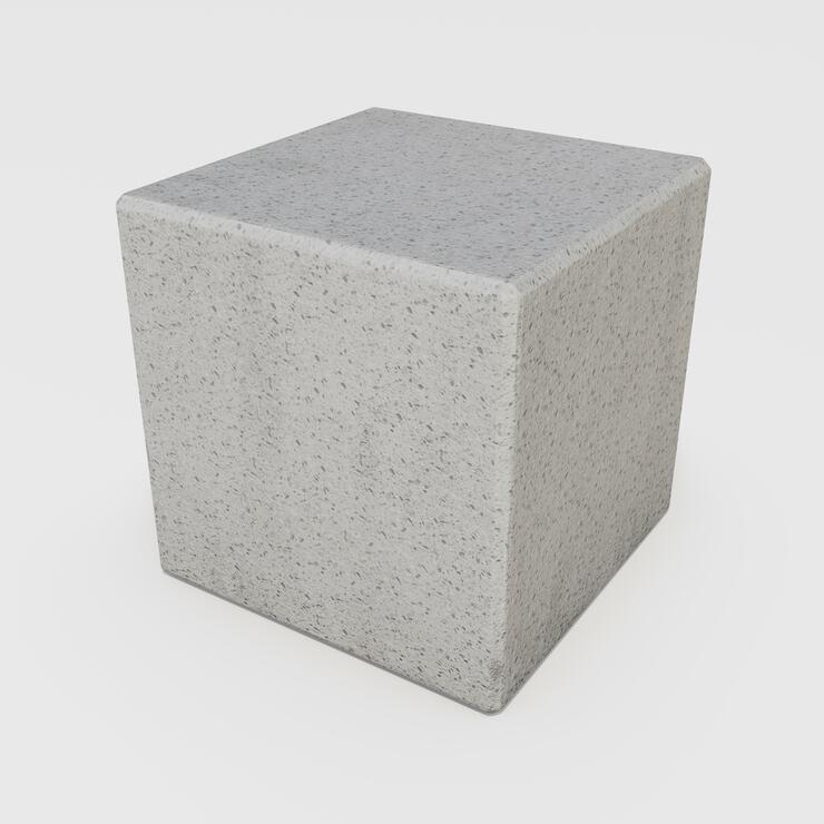 Betonová kostka - ZVA 40/40/40 nat tryskaná