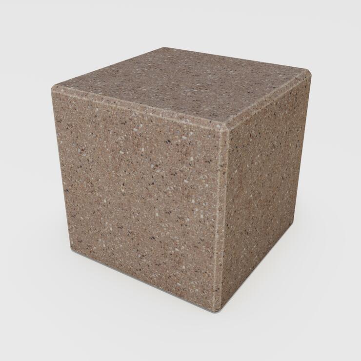 Betonová kostka - ZVA 40/40/40 kar tryskaná