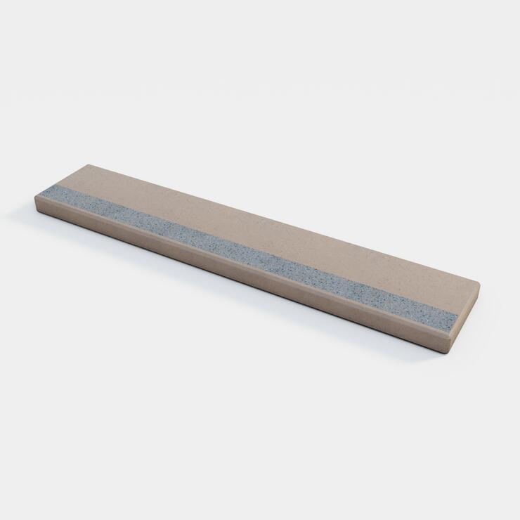 Betonová schodišťová deska / schod 180x35x8 - SDB 180/35/8 bez tryskaný pásek