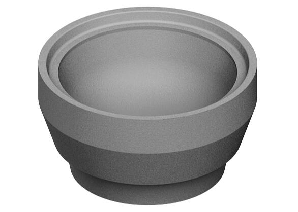 Spodní dílec s kalištěm nízkým pro uliční vpusť 450 - TBV-Q 45/24 KN