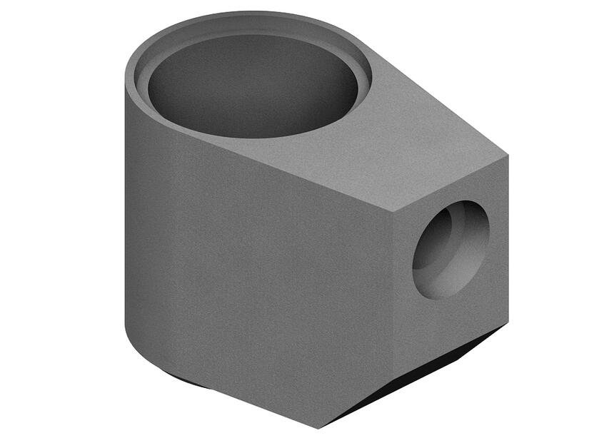 Průběžný dílec se zápachovou uzávěrkou pro uliční vpusť 450 - TBV-Q 45/65 SZ 20 PVC