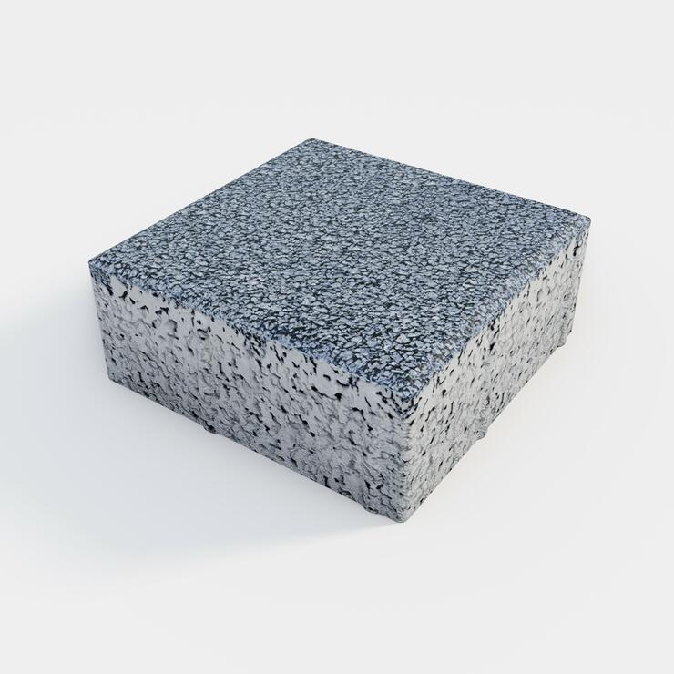 Betonová vsakovací dlažba GRANIT AQUA - GRANIT 20/20/8 II blk AQUA