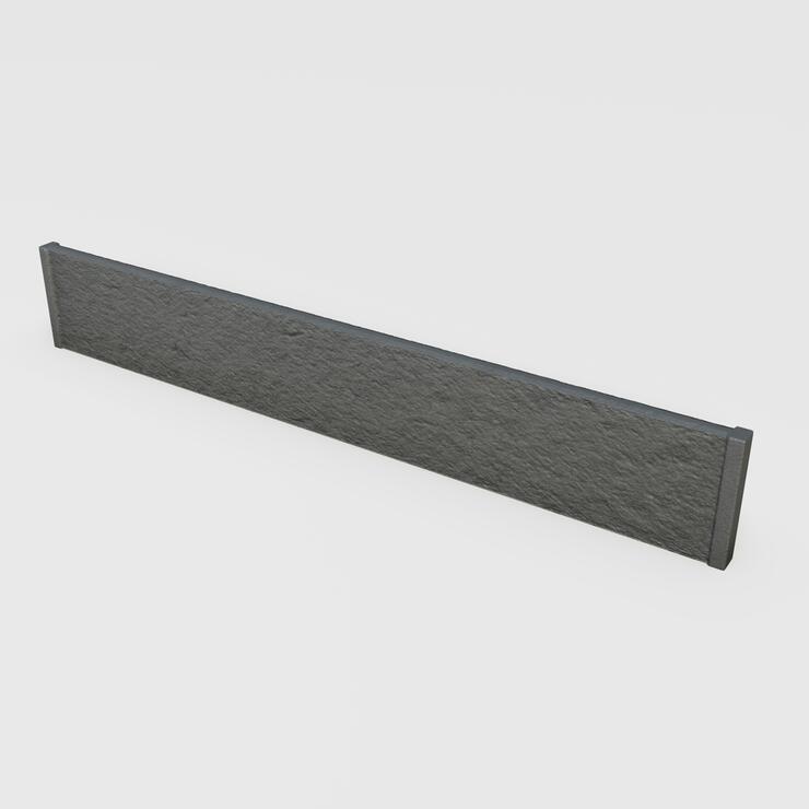 Betonová plotová deska: oboustranný reliéf KÁMEN - PLT 196/5/30 DPO K ant