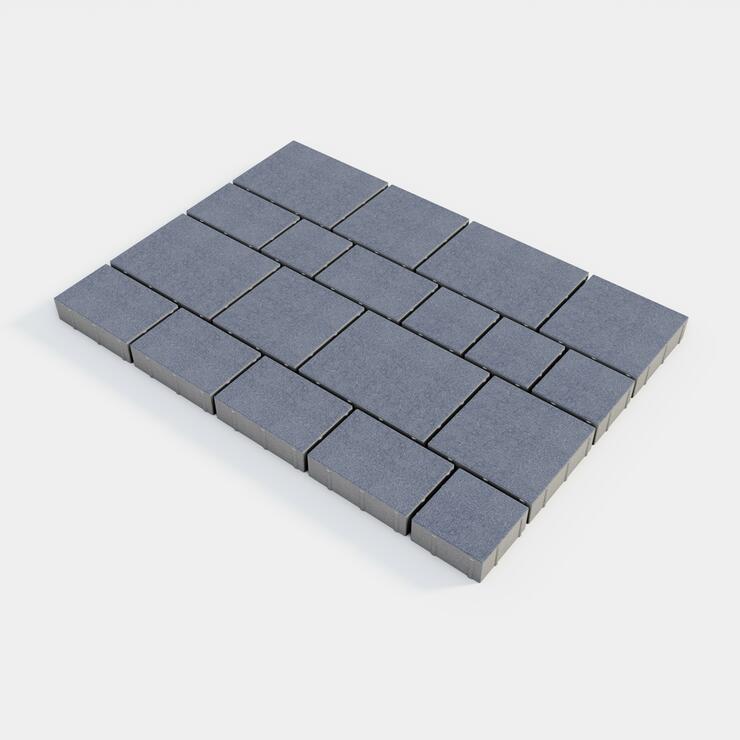 Betonová dlažba VERDELIT® - VERDELIT 6 II blk