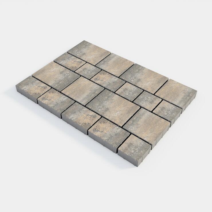 Betonová dlažba VERDELIT® - VERDELIT 6 II mel. LANZAROTE