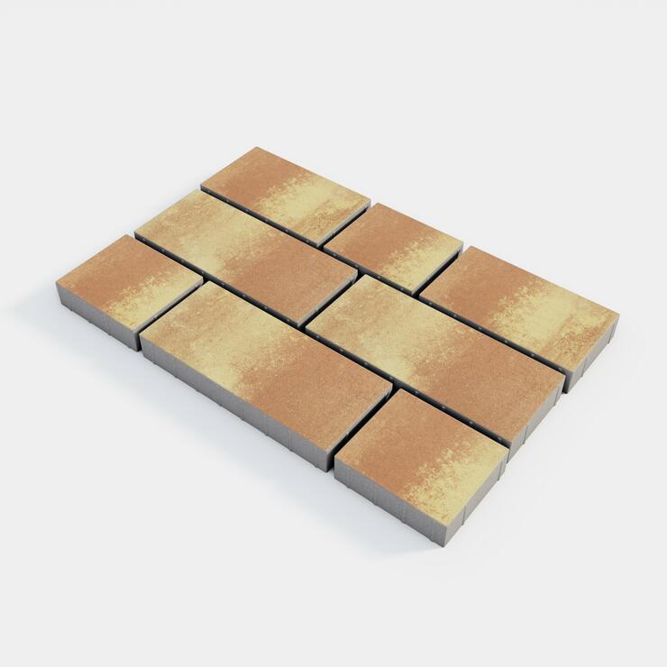 Betonová dlažba LAZURIT® - LAZURIT 8 II mel RHODOS