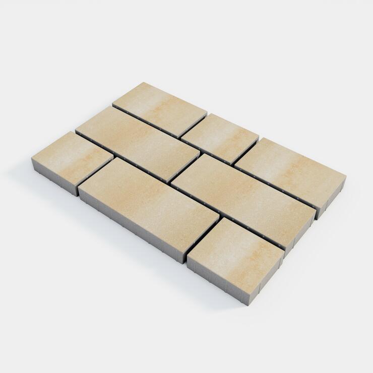 Betonová dlažba LAZURIT® - LAZURIT 8 II mel KORSIKA