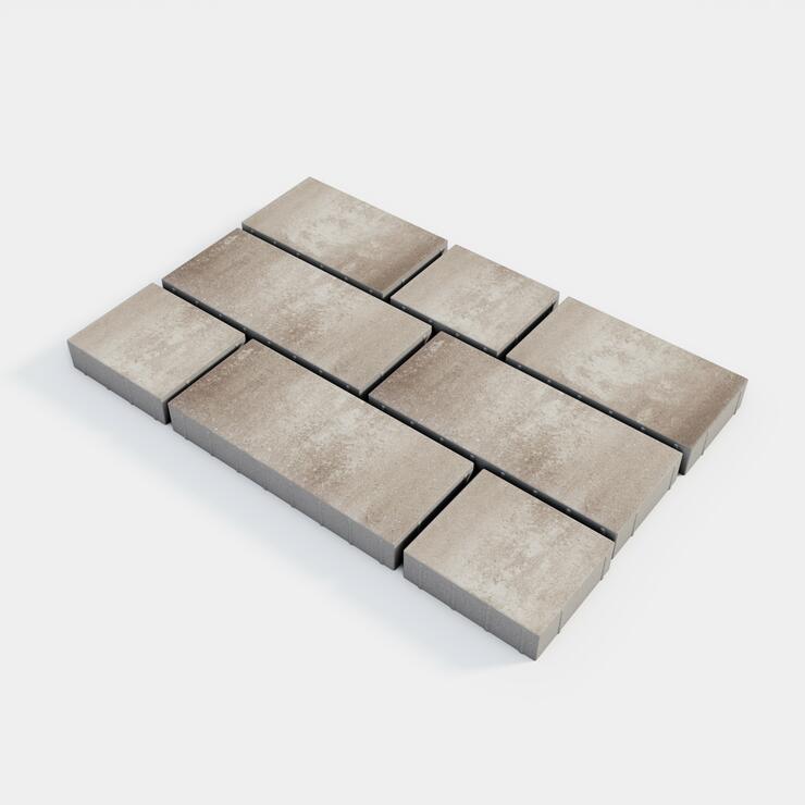 Betonová dlažba LAZURIT® - LAZURIT 8 II mel MADEIRA