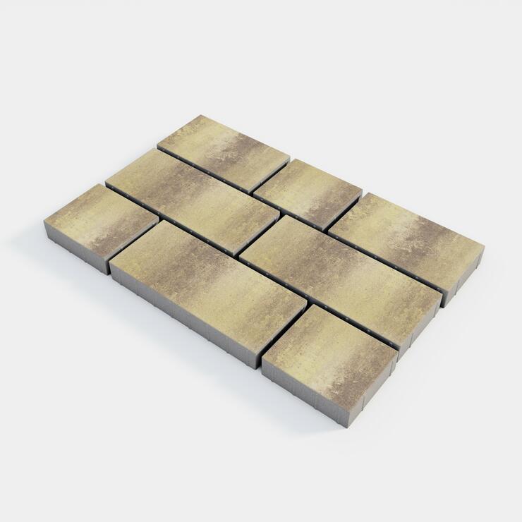 Betonová dlažba LAZURIT® - LAZURIT 8 II mel CANARIA