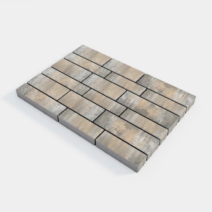Betonová dlažba SPILIT® - SPILIT 8 II mel LANZAROTE